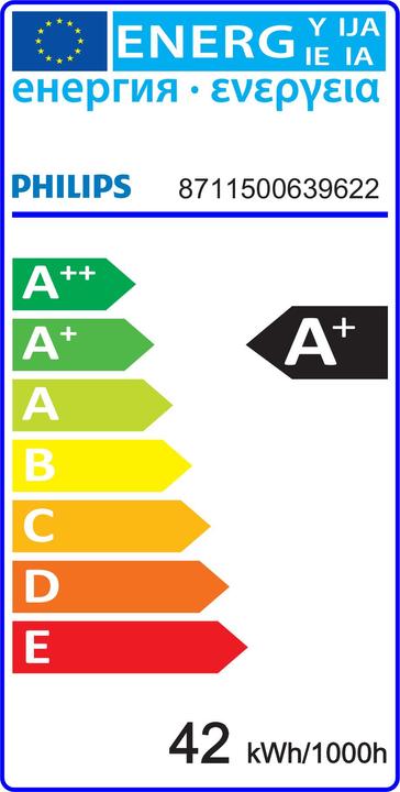 Energy Label Philips Master TL5 Ho (G5, 39 W, 3500 lm, 1 x, G)