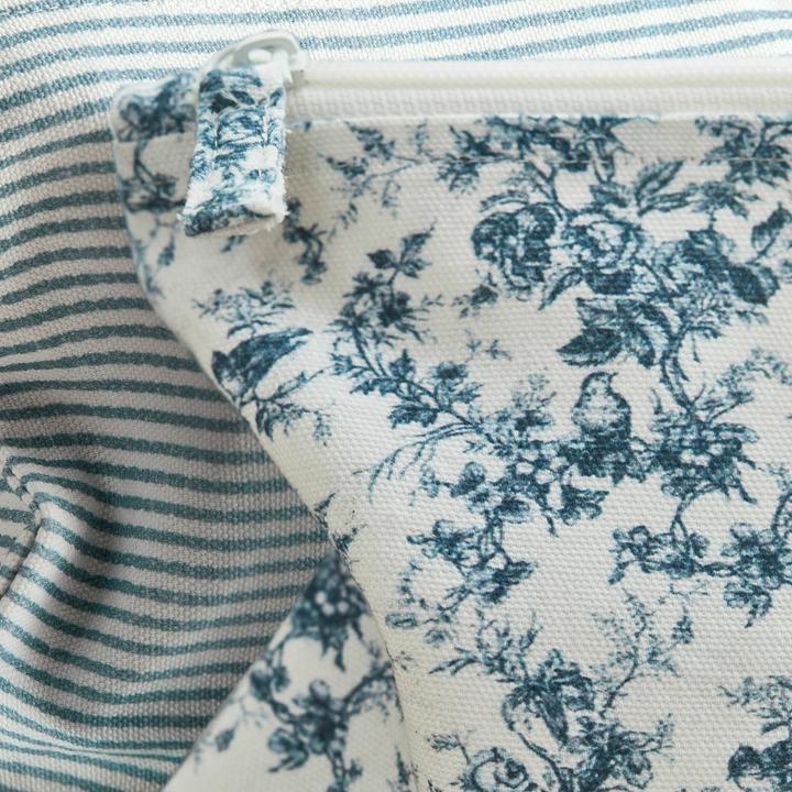 Image du produit Loberon Täschchen 2er Set Emilie blau/creme
