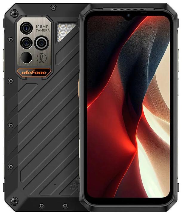 Ulefone Power Armor 18 Ultra (512 GB, Schwarz, 6.58", Dual SIM, 108 Mpx, 5G)