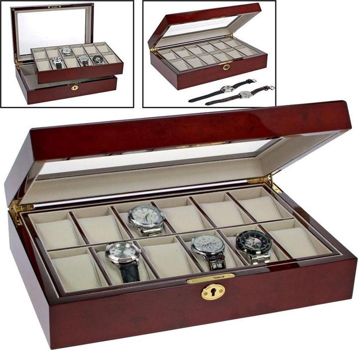 Actual product image Safe Watch storage box