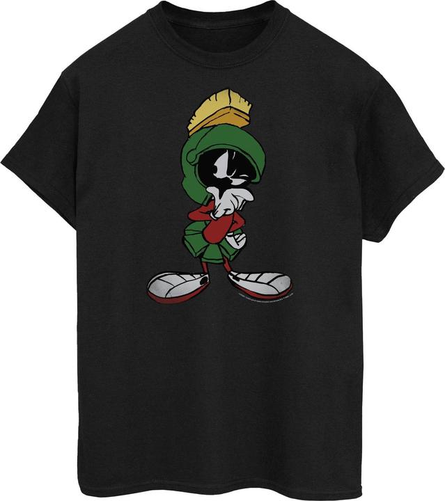 Looney Tunes Marvin der Marsianer Pose Baumwolle Boyfriend TShirt (XL)