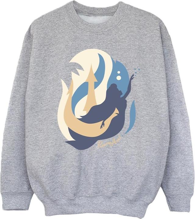 Disney The Little Mermaid Colour Silhouettes Sweatshirt Mädchen
