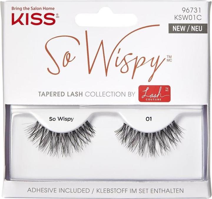 Produktbild KISS So Wispy Lashes No 1 (Künstliche Wimpern)