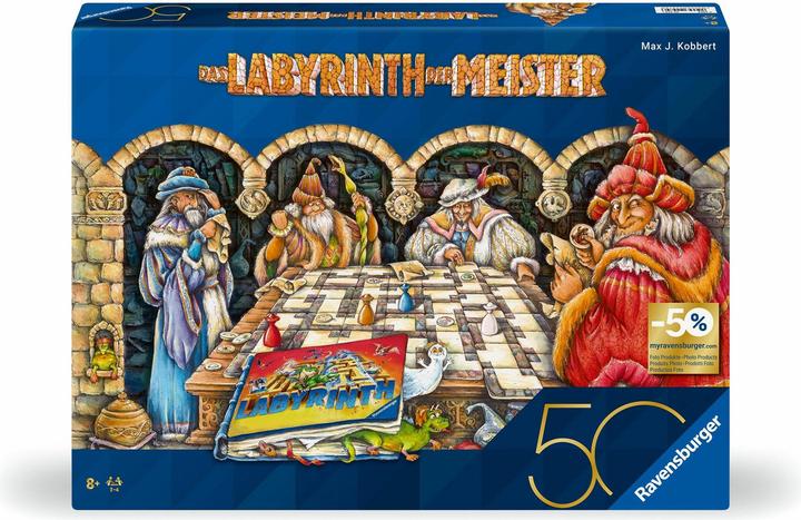 Produktbild Ravensburger 22474 Labyrinth der Meister - Die Meisterversion des verrückten Labyrinths für 2 - 4 (Deutsch)