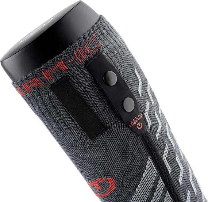 Immagine prodotto Therm-ic Calze Ultra Calde Performance S.E.T. SPack 1400 BT (taglia: 45.0 - 47.0, grigio/or (45 - 47)