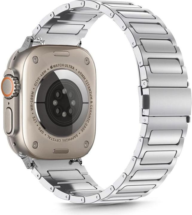 Produktbild Tech-Protect Stainless Bracelet for Apple Watch 44 / 45 / 46 / 49 mm - Silver (Edelstahl)