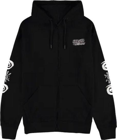Difuzed NARUTO SHIPPUDEN - Naruto - Pull à Capuche Zipper Homme (XL) (XL)