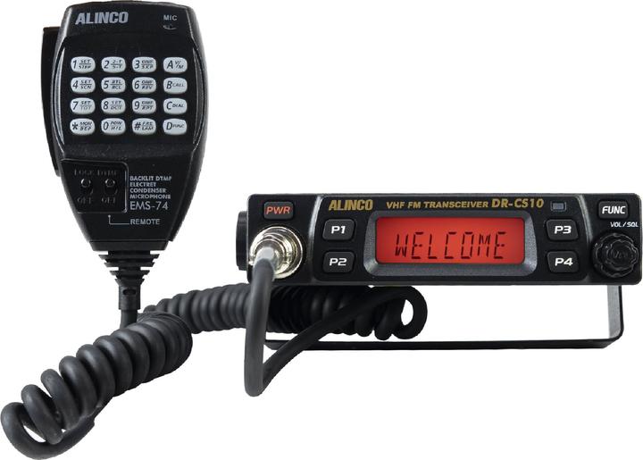 Image du produit Alinco Radio PNI DR-CS-10, 136-174 MHz, 200 canaux, DMTF, 13,8 V (VHF)