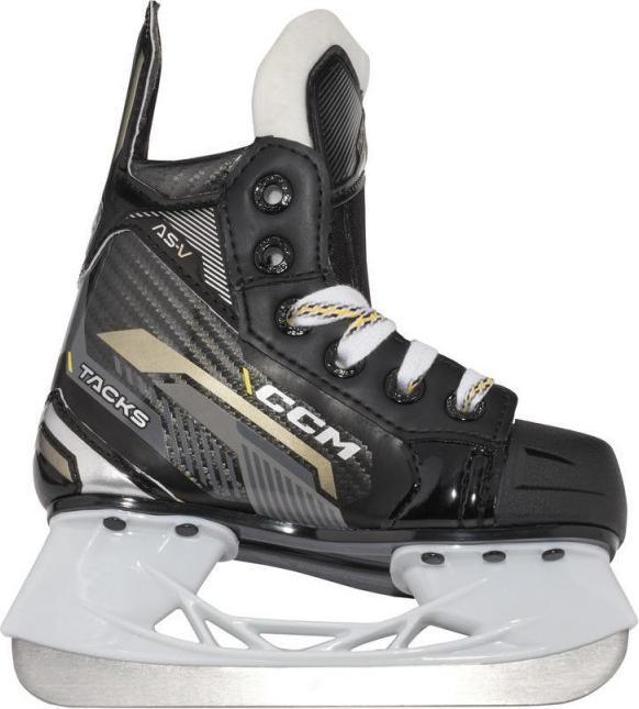Image du produit CCM Patins de hockey Tacks AS-V YTH (REGULAR, YT8 - 25) (12, 13, 14, 15, 16, 17, 18, 19, 20, 21, 22, 23, 24, 25, 26)
