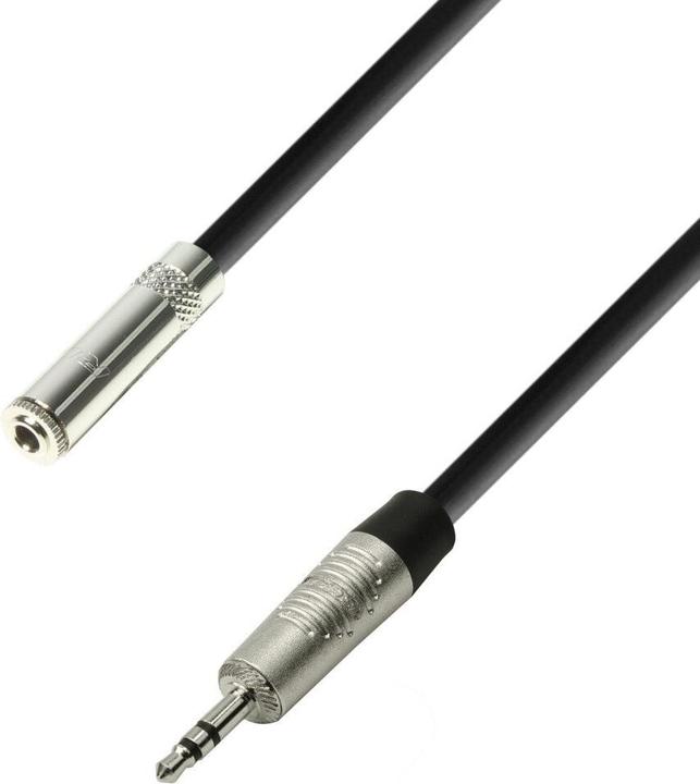 Adam Hall 4 STAR BYW 0300 - Kopfhörerverlängerung 3,5 mm Klinkenbuchse TRS auf 3,5 mm Klinke TRS 3 m (3 m)