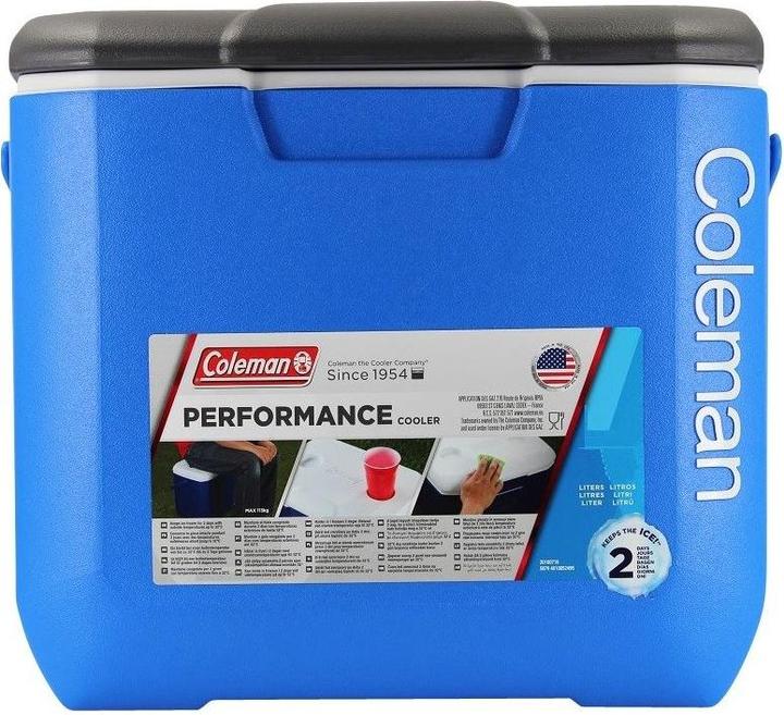 Actual product image Coleman 60QT Performance Wheeled Cooler (56 l)