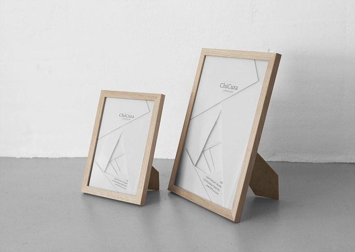 Image du produit ChiCura Holzrahmen - Glas (A4)