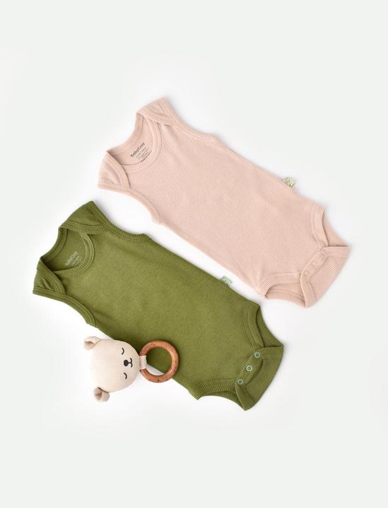 Actual product image BabyCosy 2 Pcs sleeveless Body (80)