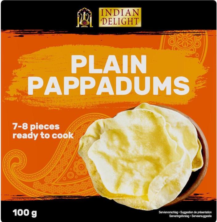 Produktbild Indian Delight Plain Pappadums (100 g)