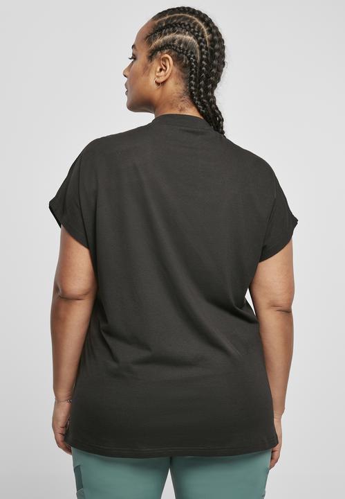 Actual product image Urban Classics Ladies Oversized Cut On Sleeve Viscose Tee (M)