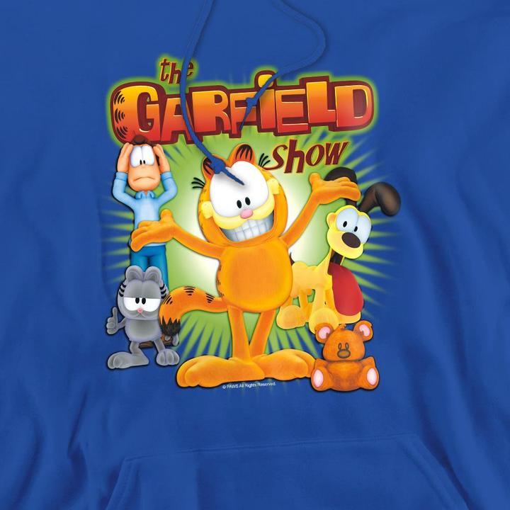 Immagine prodotto Garfield The Show Felpa con Cappuccio Uomo (M)