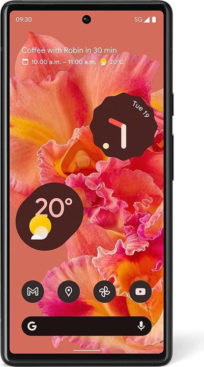 Actual product image Google Pixel 6 (128 GB, Kinda Coral, 6.40", SIM + eSIM, 50 Mpx, 5G)