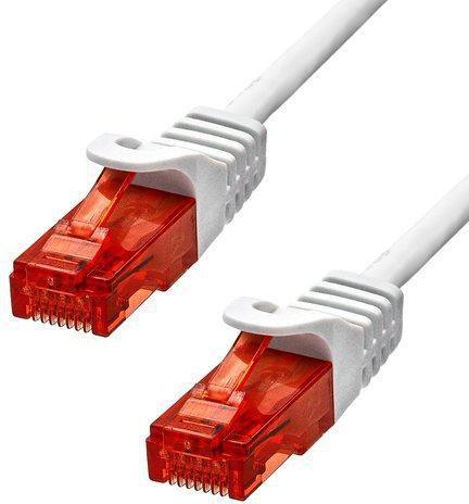 Produktbild ProXtend U/UTP CAT6 LSZH AWG 24 CU White 25CM (U/UTP, CAT6, 0.25 m)