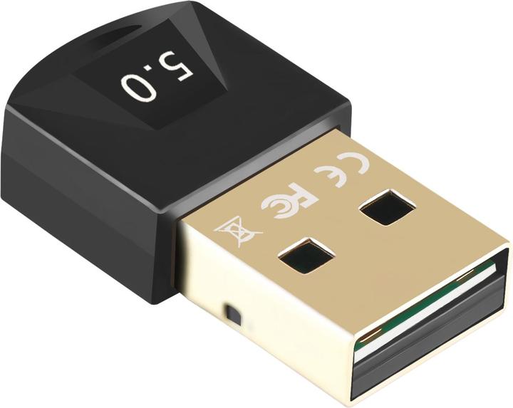 Actual product image Gembird Wrl Dongle Blueth5 Usb/Btd-Mini6 (Transmitter & Receiver)