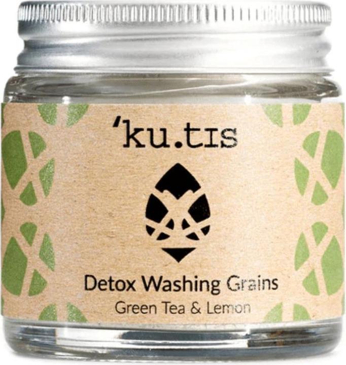 Kutis Skincare Detox Washing Grains Grüntee & Zitrone (Reinigungstücher)