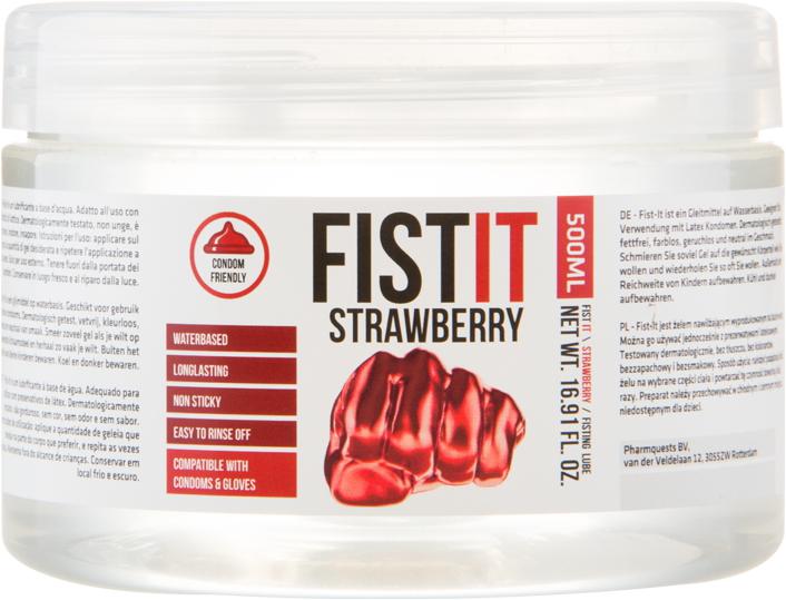 Actual product image Pharmquests Pharmquest's Fist It Strawberry Extra Thick- 500ml (500 ml)