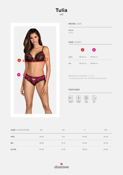 Actual product image Obsessive Tulia (S, M)