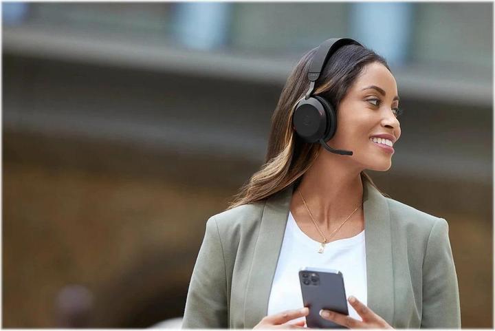 Produktbild Jabra Evolve2 75 MS Stereo + Ladestation (Kabellos, USB-C)