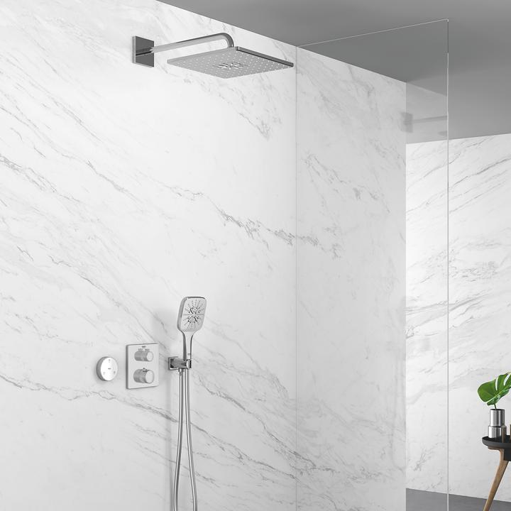 Produktbild Grohe Rainshower SmartActive 130 Cube Handbrause (3 Strahlarten, 12 l/min)