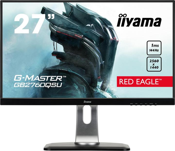 iiyama G-Master GB2760QSU-B1 (2560 x 1440 Pixel, 27")