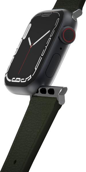 Actual product image OtterBox Symmetry Cactus Leather Watch Band for Apple Watch 9/8/7 41mm (41 mm, 38 mm, 40 mm, Vegan Leather)
