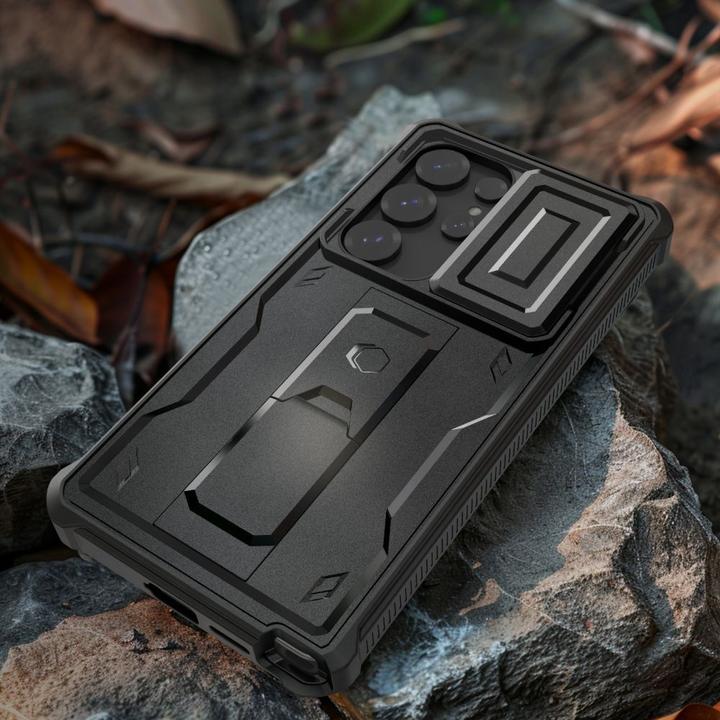 Produktbild Tech-Protect Kevlar Cam+ Case for Samsung Galaxy S25 Ultra - Black (Samsung Galaxy S25 Ultra)