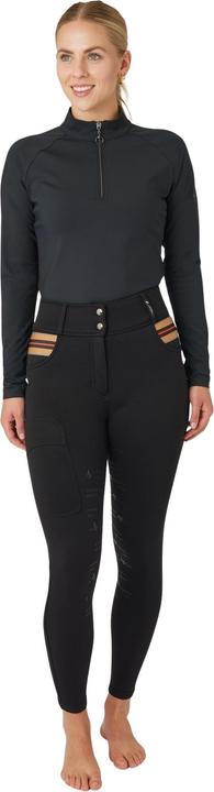 Actual product image Horze thermal full grip riding trousers rosa (40)