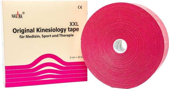 Immagine prodotto Nasara Nastro kinesiologico 32 m, rosa (32 m)
