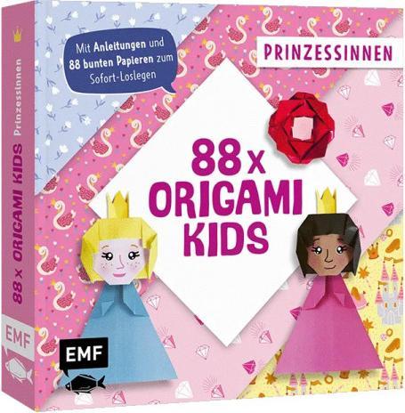 Productafbeelding 88 x Origami Kids – Prinzessinnen (Duits, Thade Precht, 2025)
