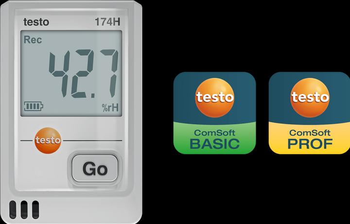 Produktbild Testo Mini-Datenlogger 174 H / USB-C