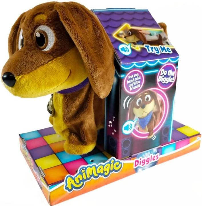 Actual product image Goliath Toys Maskotka interaktywna animagic diggles (24 cm)