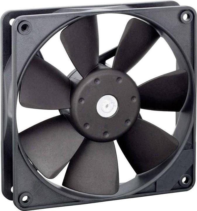 Productafbeelding Papst EBM 4412 F/2 GL Axiaalventilator 12 V/DC 91 m³/h (L x B x H) 25,4 x 119 x 119 m (119 mm, 1 x)