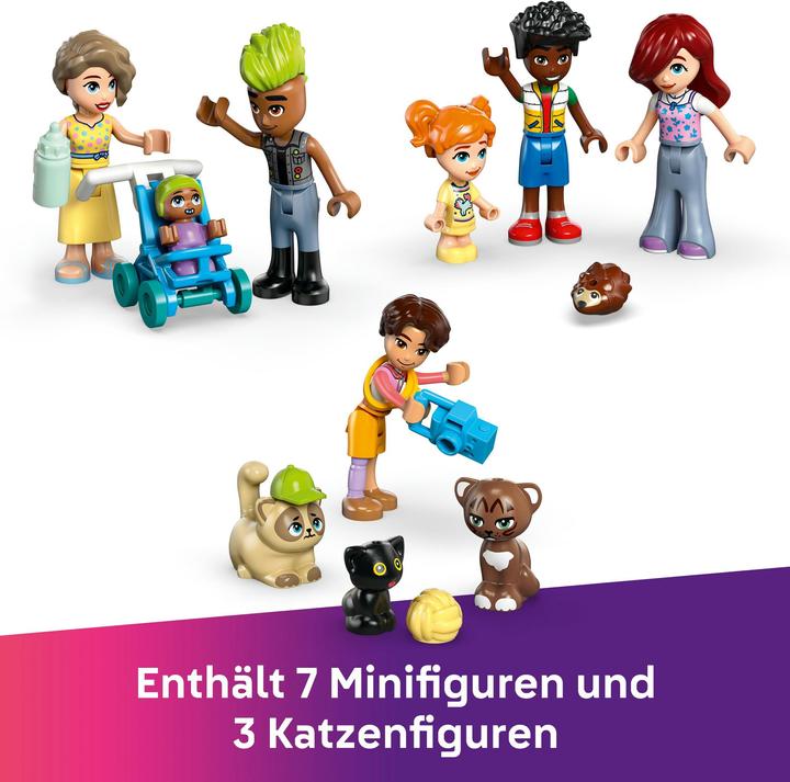 Actual product image LEGO Heartlake City Wohn- und Einkaufsstrasse (42670, LEGO Friends)