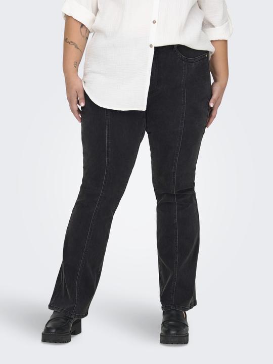 Produktbild Only CARSALLY Mittlere Taille Ausgestellt Jeans Flared fit jeans (48)
