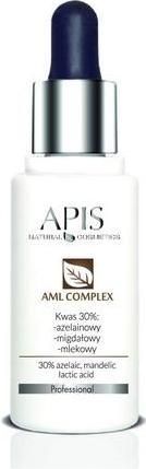 Immagine prodotto Apis Natural Cosmetics Apis Aml - Complesso al 30% di acido azelinico. Lattico di mandorla (30 ml)
