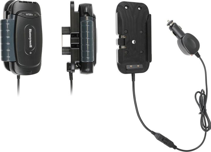 Produktbild Brodit Halter Aktiv, 12/24V, für HONEYWELL A720x, mit Schwingungsdämpfern