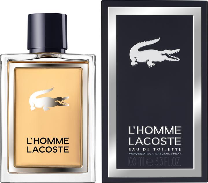 Actual product image Lacoste L'Homme EDT 100 ml (Eau de toilette, 100 ml)