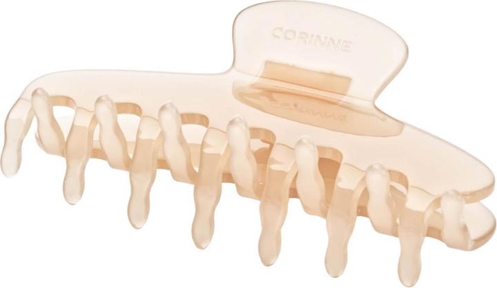 Corinne World - Claw Clip Big Plain Acetate Cream
