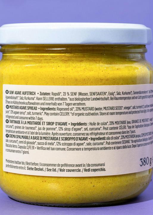 Produktbild KoRo Senf Agave Aufstrich (380 g)