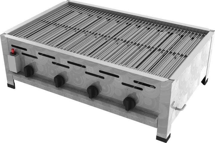 ChattenGlut Gasbräter 4-flammig mit Rost (18 kW)