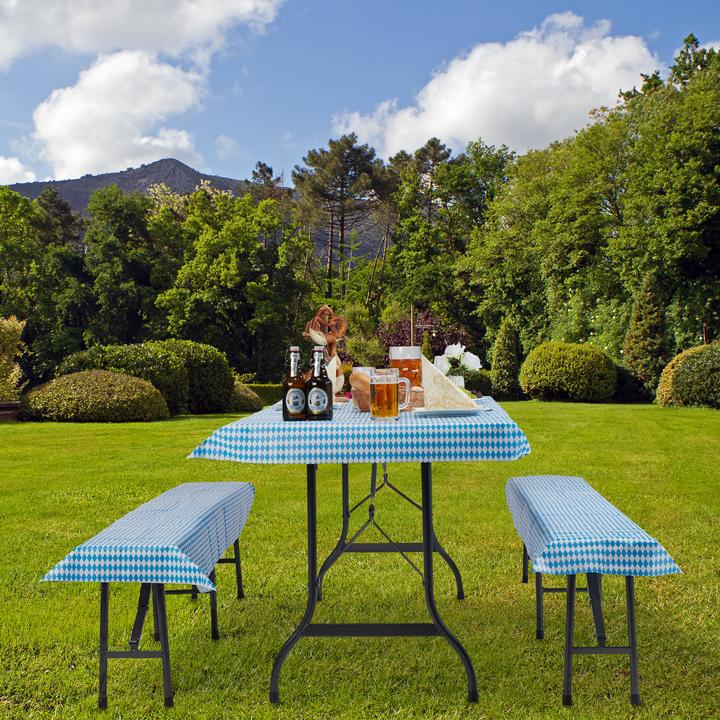 Immagine prodotto Relaxdays Tovaglie set stile Oktoberfest (250 cm)