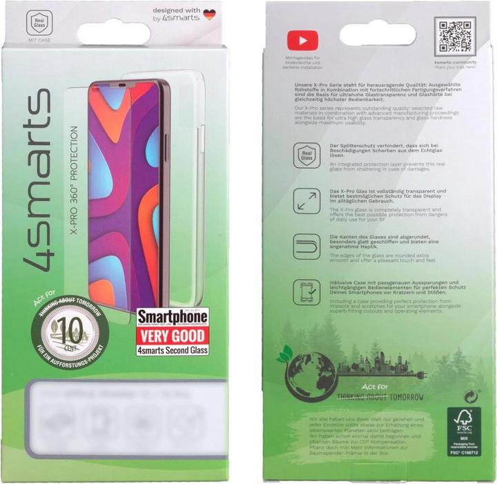 Actual product image 4smarts 496214 Cell Phone Protective Case 15.5 cm (6.1" ) Cover Transparent (Apple iPhone 13)