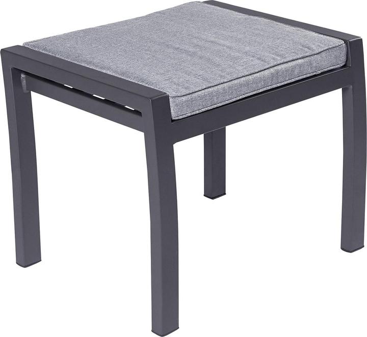 Produktbild LC Garden Bondino II Dining Hocker Aluminium/Polyester Dunkelgrau