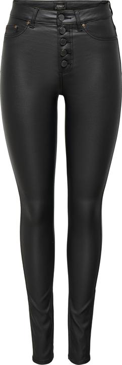 Only ONLBlush HW Button beschichtet Skinny Fit Jeans Hose (XXS)