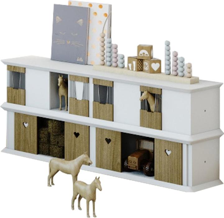 Image du produit Mathy by Bols BOXES Étagère grange petite bleue